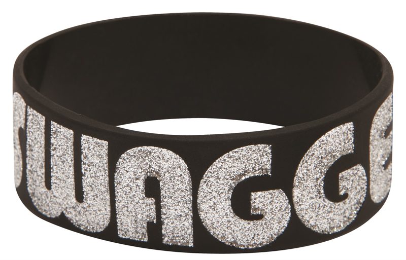 Glitter Wristbands come from 100 silicone