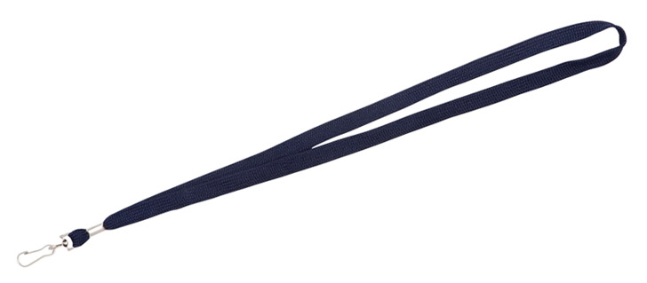 Deep Navy Blue Lanyard