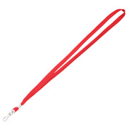 Red Unbranded Lanyard